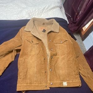 Abacrombie and fitch corduroy jacket. Size medium